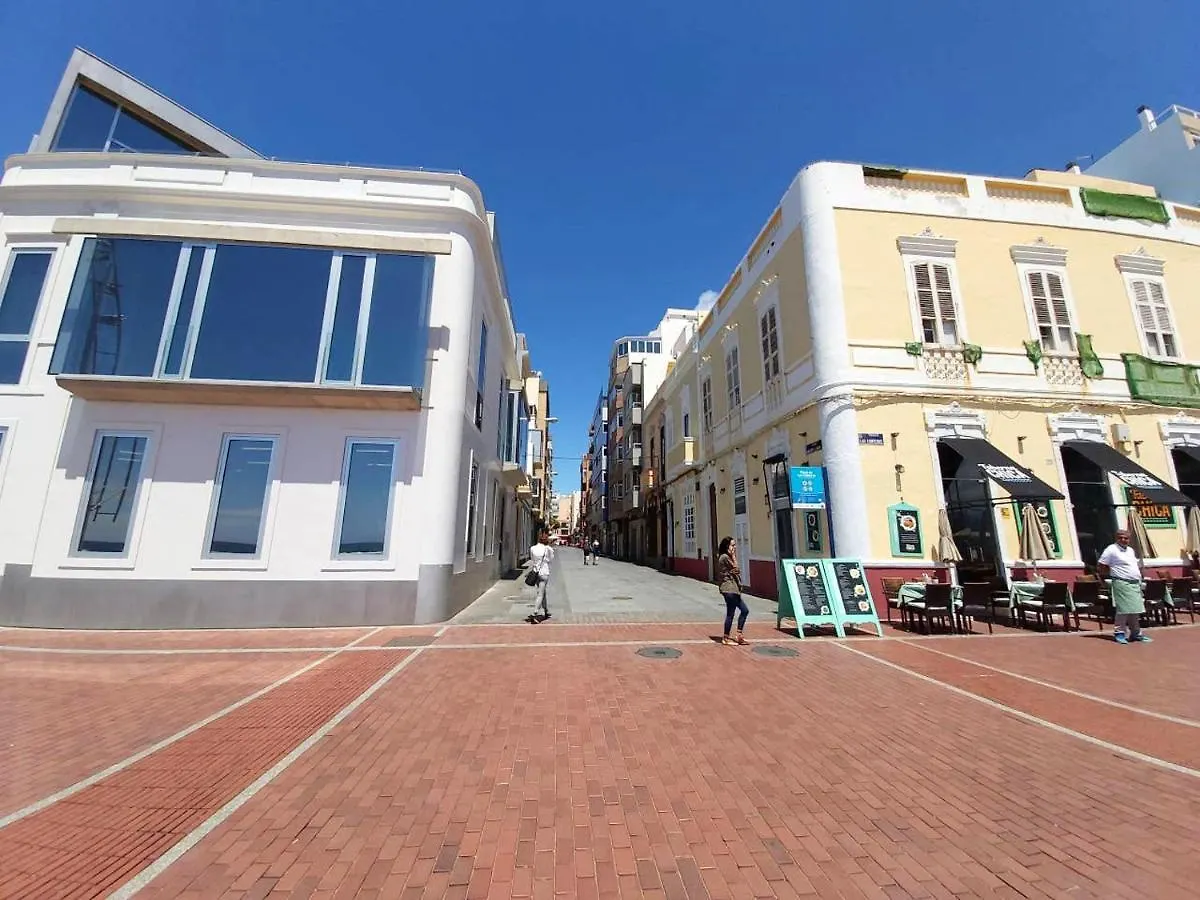 Apartment Cosy Flat In The Heart Of Las Palmas 38 M² Fast Internet